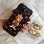 قاب موبایل آیفون آدمک برجسته لویی ویتون - تصویر 2