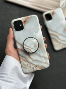 قاب موبایل آیفون ماربل سنگی ( 1041 )