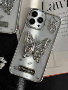 قاب موبایل آیفون پروانه بال متحرک - تصویر 3