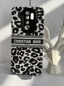 قاب موبایل شیائومی کریستین دیورپاریس دوربین قلبی محافظ لنز سیاه و سفید - تصویر 3