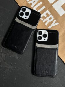 قاب موبایل شیائومی لنز چرمی و شیشه ای - تصویر 2