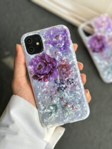 قاب موبایل آیفون گل رز ( 1034 ) - تصویر 2