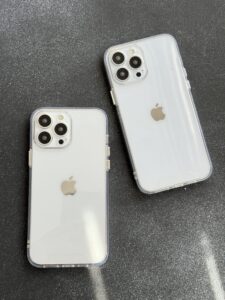 قاب موبایل آیفون ادویا پشت طلق لبه ژله ای بیرنگ - تصویر 2