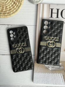 قاب موبایل سامسونگ گوچی بالشتی چرمی داغ - تصویر 2