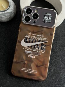 قاب موبایل آیفون نایک مسی محافظ لنزدار - تصویر 3