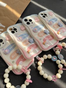 قاب موبایل آیفون خرگوش ستاره خوش شانس رنگ پاستیلی ( بدون بند ) - تصویر 3