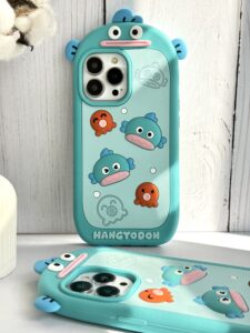 قاب موبایل آیفون ماهی آکواریومی سیلیکونی - تصویر 3