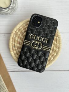 قاب موبایل شیائومی گوچی بالشتی چرمی داغ - تصویر 2