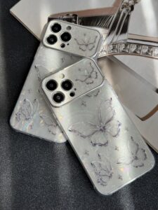 قاب موبایل آیفون پروانه صدفی - تصویر 3