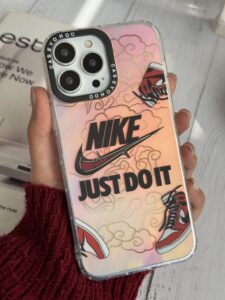 قاب موبایل آیفون کتونی نایکی جردن هلوگرامی - تصویر 2