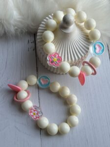 بند و آویز قلب صورتی - تصویر 3