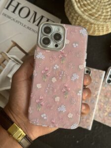 قاب موبایل ( آیفون - سامسونگ - شیائومی ) انگلیش هوم صورتی