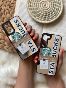 قاب موبایل سامسونگ استارباکس آیینه ای کستیفای