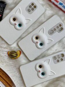 قاب موبایل شیائومی گربه چشم تیله ای برجسته - تصویر 3