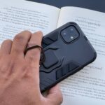 قاب موبایل سامسونگ آرمور بتمن حلقه دار مشکی - تصویر 3