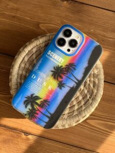 قاب موبایل آیفون غروب خط ساحلی هلوگرامی ( 3002 ) - تصویر 2