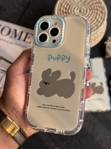 قاب موبایل ( آیفون - سامسونگ ) سگ نایس پاپی آیینه ای