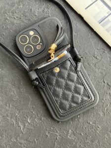 قاب موبایل آیفون سن لورن جاکارتی بندی بلند - تصویر 3