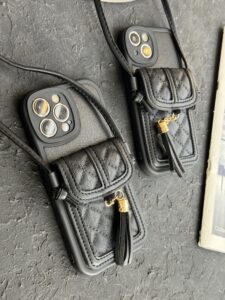 قاب موبایل آیفون سن لورن جاکارتی بندی بلند - تصویر 2