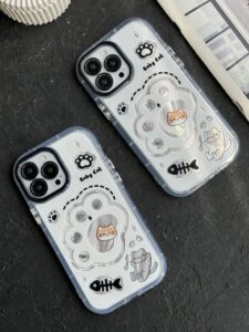 قاب موبایل آیفون پنجه گربه بیبی کت - تصویر 2