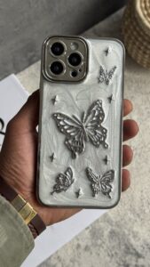 قاب موبایل آیفون پروانه گلامور