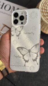 قاب موبایل ( آیفون - سامسونگ ) پروانه پاپیلون