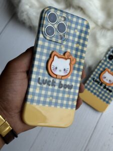 قاب موبایل آیفون گربه کیتی استندشو استریپ - تصویر 3