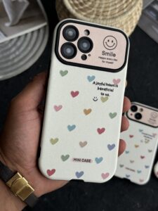 قاب موبایل آیفون قلب کالر فول