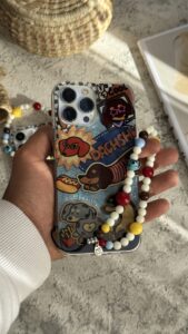 قاب موبایل ( آیفون ) سگ کول کژوال داکس هوند سوسیسی + بندست - تصویر 2