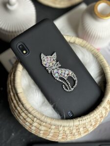 قاب موبایل شیائومی بلک کت نگین دار - تصویر 2