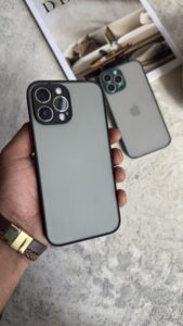 قاب موبایل آیفون پشت مات دور رنگی ( 2002 ) - تصویر 3