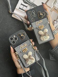 قاب موبایل آیفون باربری زبرا پترن سیاه و سفید - تصویر 2