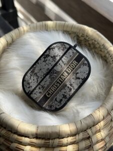 کاور ایرپاد دیور گلدار نقره ای محافظ لنزدار - تصویر 2