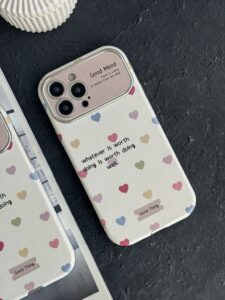 قاب موبایل آیفون قلب ریز حس خوب - تصویر 3