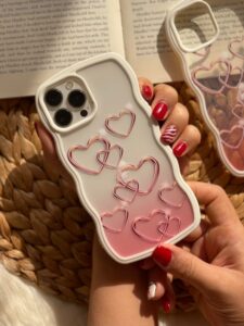 قاب موبایل آیفون سلطان قلب ها پشت بیرنگ - تصویر 2