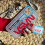 قاب موبایل آیفون ناسا دورنقره ای پشت بی رنگ - تصویر 2