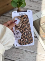 قاب پلنگی قهوه ای Bonne Case آیفون (کدC2054) - تصویر 3