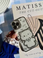 قاب Hello Kitty نگینی (کدC2122) - تصویر 3