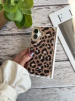 قاب پلنگی قهوه ای Bonne Case آیفون (کدC2054)