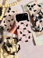 قاب پاپیون کت با آویز (کدC2168)