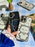 قاب Hello Kitty نگینی (کدC2122) - تصویر 5