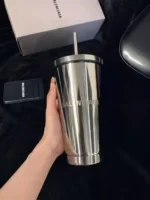 ماگ استیل Balenciaga (کدa0268) - تصویر 4