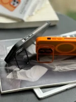 قاب Matte CasePro Lens with MagSafe استند شو با لنز رینگی (کدC1608) - تصویر 9