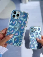 قاب پلنگی آبی پاستلی (کدC2001)