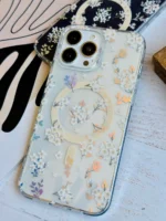 قاب شکوفه هولوگرامی با مگ سیف (کدC2029)