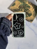 قاب گل آبی نگین دار(کدC2084) - تصویر 3