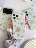 قاب برف و ستاره آیفون (کدC2194) - تصویر 3