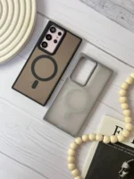 قاب لنز کربن مات مگ سیف آیفون و سامسونگ (کدC1800)