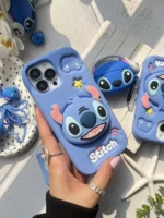 قاب سیلیکونی پاپ سوکتی استیچ (کدC1853) - تصویر 2