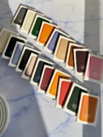 جاکارتی مگ سیف اپل Leather wallet magsafe (کدa0069) - تصویر 3